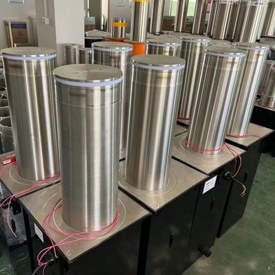 Палы электрические 600mm безопасностью подъездной дороги анти- террориста телескопичные