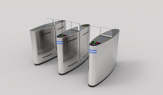 Турникет 60Hz сползая ворот безопасностью блока развертки кода пешехода QR акрилового стекла IP66