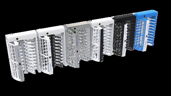 Zento Optical Full Height Turnstile with Bidirectional Access Control in SUS304/316 for 30-45P/Min Speed