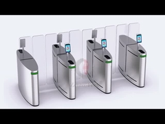 Сдвижные биометрические ворота управления доступом