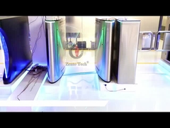 Акриловый турникет барьера щитка руки с людьми отпечатка пальцев 40/минутой