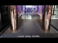 Пешеходная ширина 550mm прохода ворот турникета качания 304SS